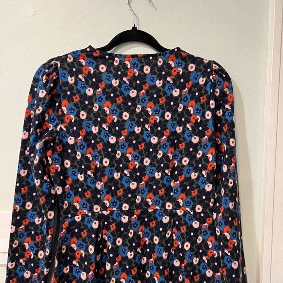 Boden Penelope Jersey Dress Size 4 Regular Winter Moss Bloomsbury Pop - Picture 5 of 9